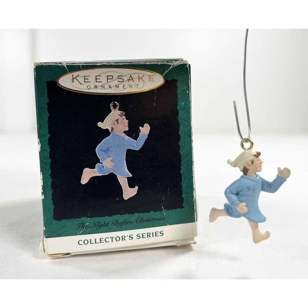 1994 Hallmark Keepsake The Night Before Christmas #3 Miniature Ornament Box